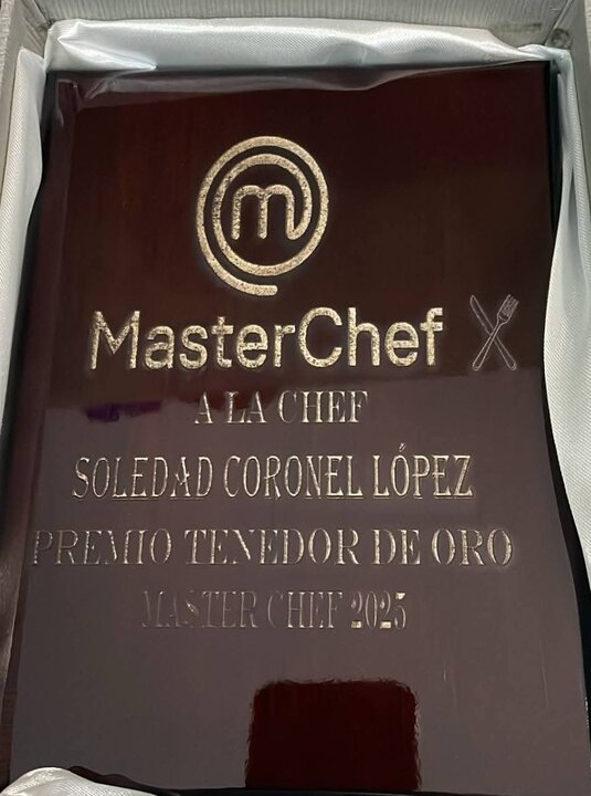 Premio ganado por Soledad. Fuente: Ayto. Almonte