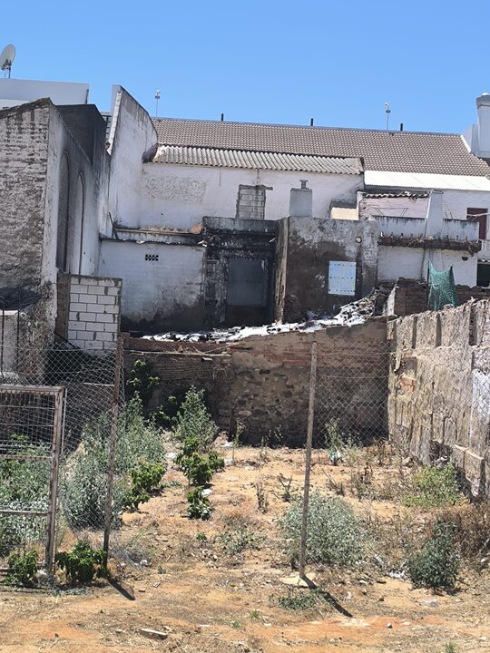 Los bomberos lograron apagar el incedio. Fuente: Sab Bomberos Huelva Provincia