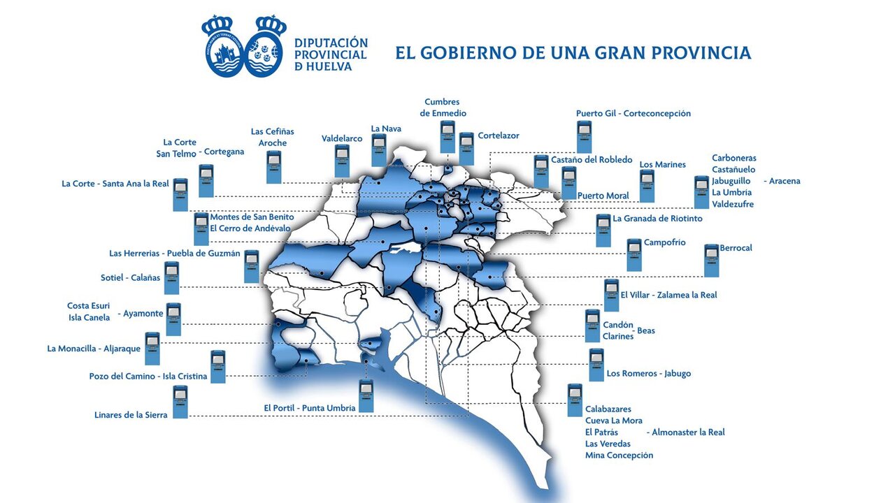 Mapa cajeros