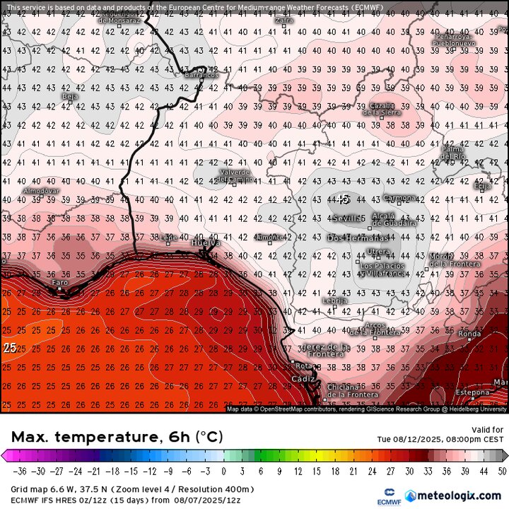 Fuente: X Meteo Huelva
