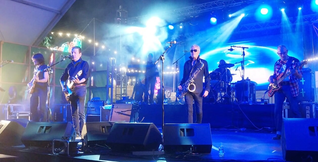 Urrutia en pleno concierto