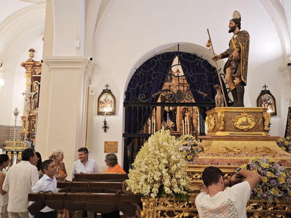 La consejera visitó a San Roque