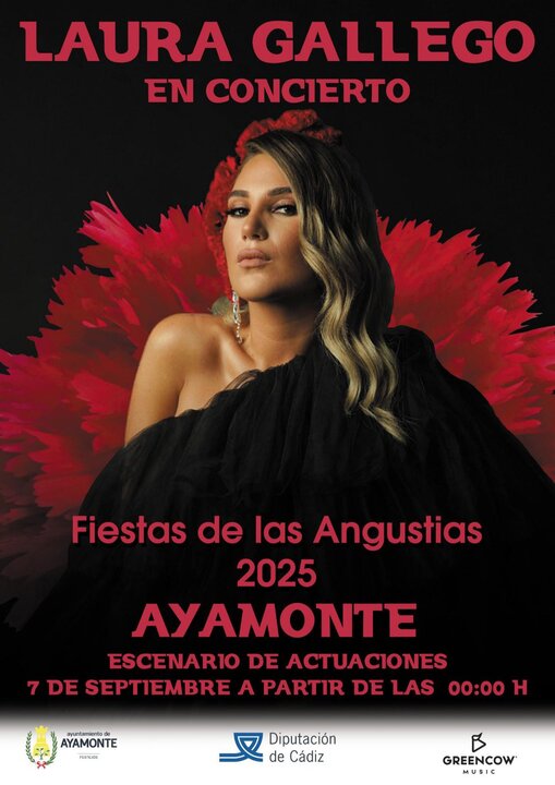 Laura Gallego actuará en Ayamonte. Fuente: Ayto. Ayamonte
