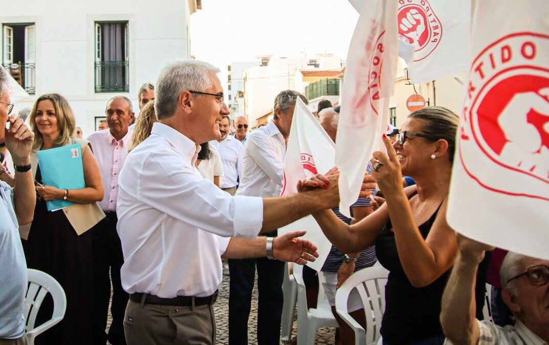 Araújo en un acto político