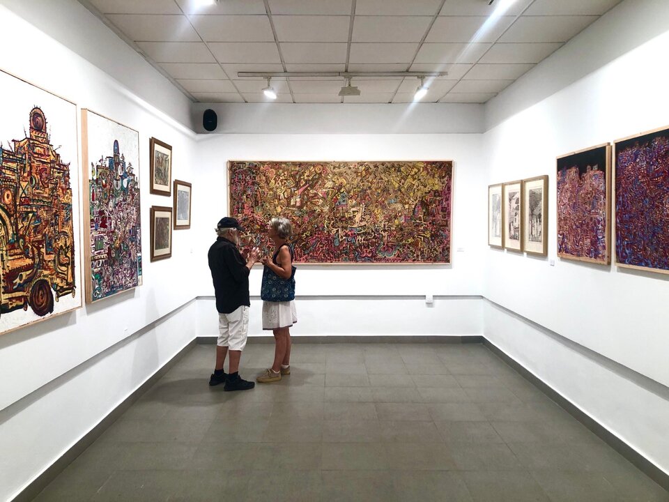 Exposición "Sinergia" en Aracena. Fuente: María Álvarez