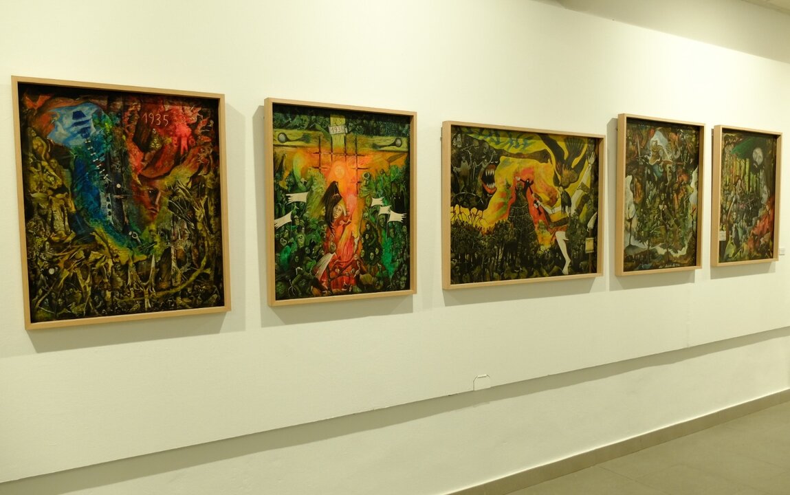 Exposición "Sinergia" en Aracena. Fuente: María Álvarez