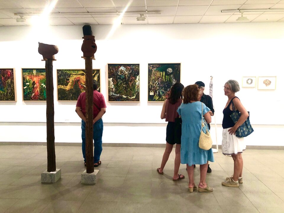 Exposición "Sinergia" en Aracena. Fuente: María Álvarez