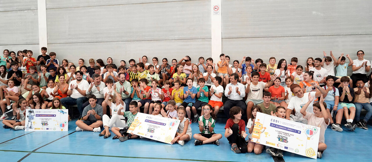 TecnoTribu en Lepe ha acogido a 200 niños y niñas en edad escolar.