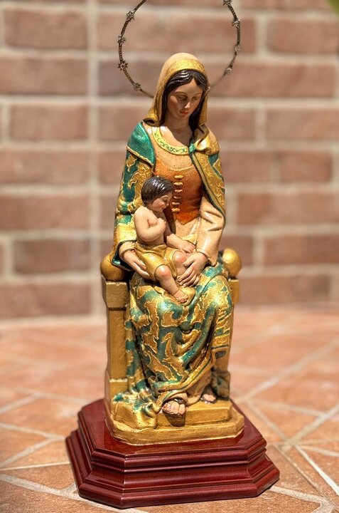 Virgen del Mar de Isla Cristina. Fuente: Facebook Hermandad Sacramental de Ntra. Sra. del Mar
