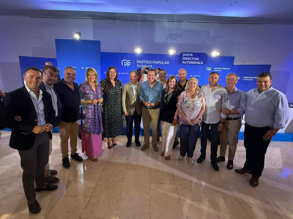Junta Directiva del PP. Fuente: Facebook Pilar Miranda