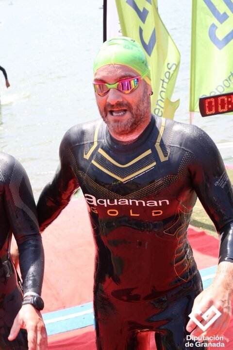 Rubén Gutiérrez en la competición