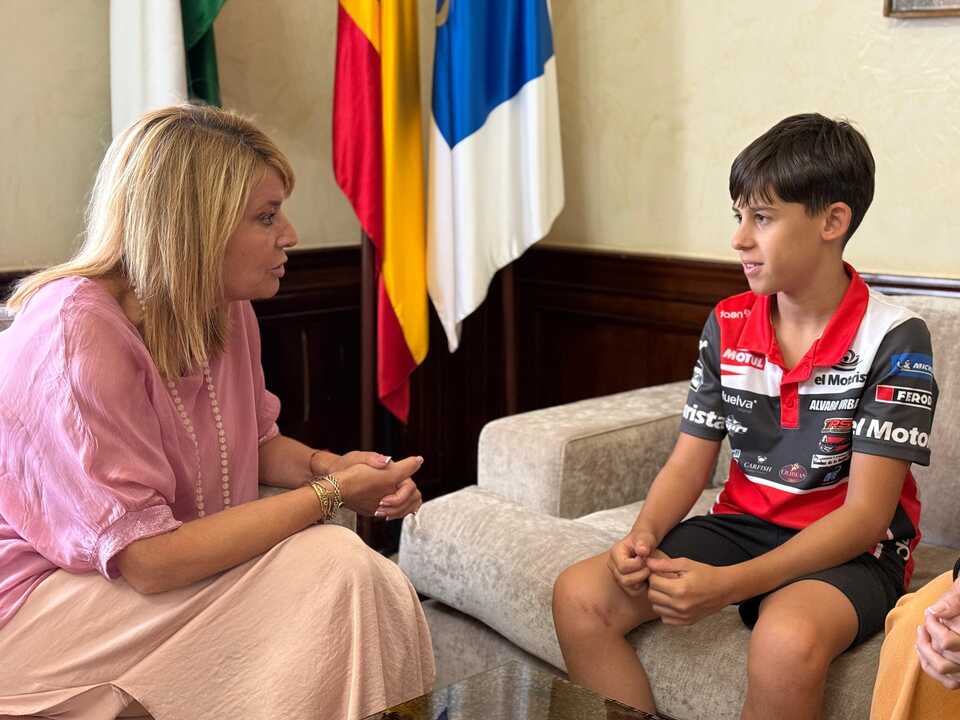 Pilar Miranda y Álvaro Urbano. Fuente: Ayto. Huelva
