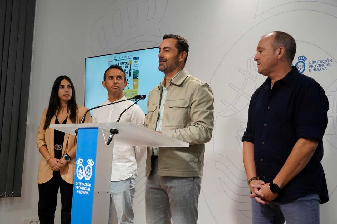 Presentación de la VI Carrera Popular "Villa de Escacena del Campo". Fuente: Diputación de Huelva