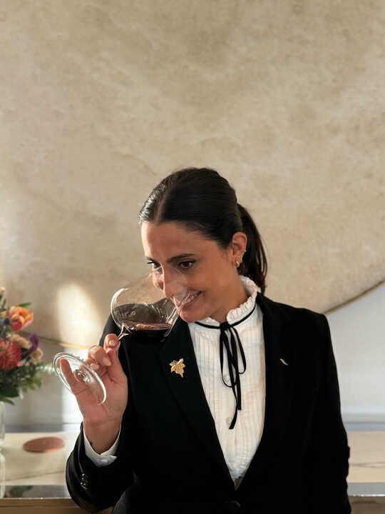 Lucía Fuentes, sumiller