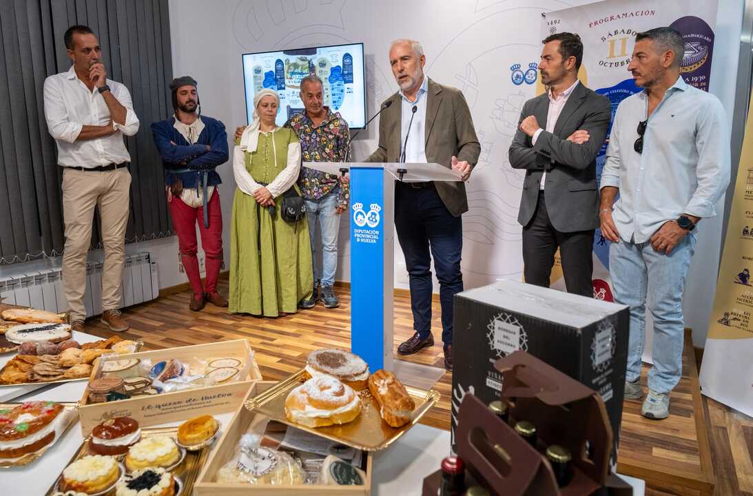 Presentación del evento para el puente de la Hispanidad. Fuente: Diputación de Huelva