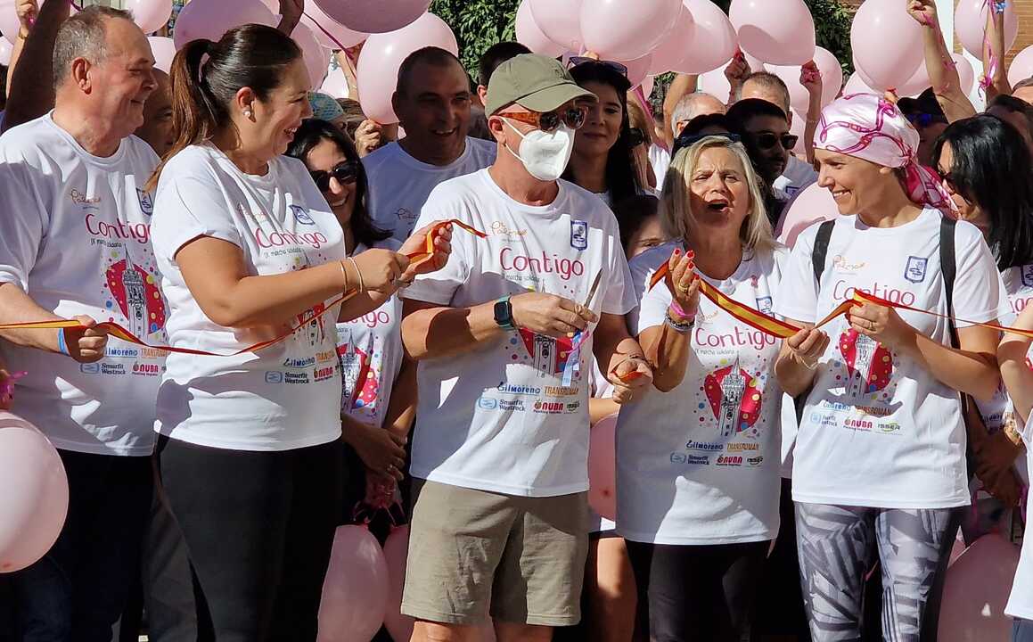 IX Marcha Solidaria contra el cáncer en La Palma del Condado. Fuente: Ayto. La Palma