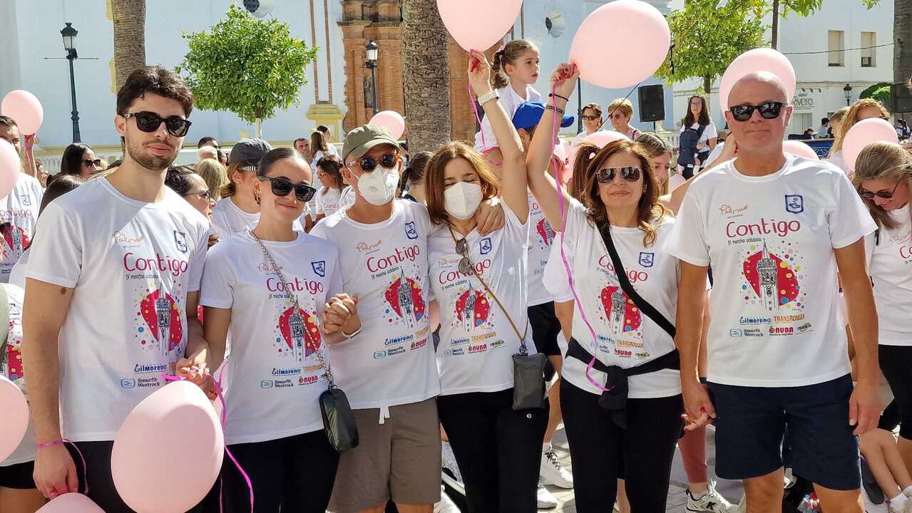 IX Marcha Solidaria contra el cáncer en La Palma del Condado. Fuente: Ayto. La Palma