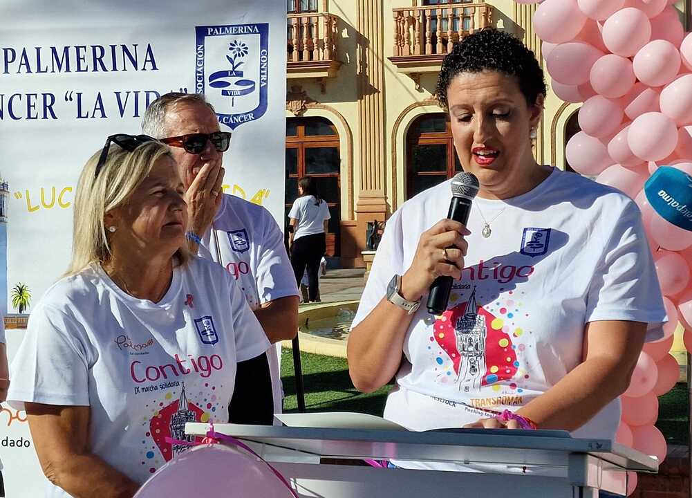 IX Marcha Solidaria contra el cáncer en La Palma del Condado. Fuente: Ayto. La Palma