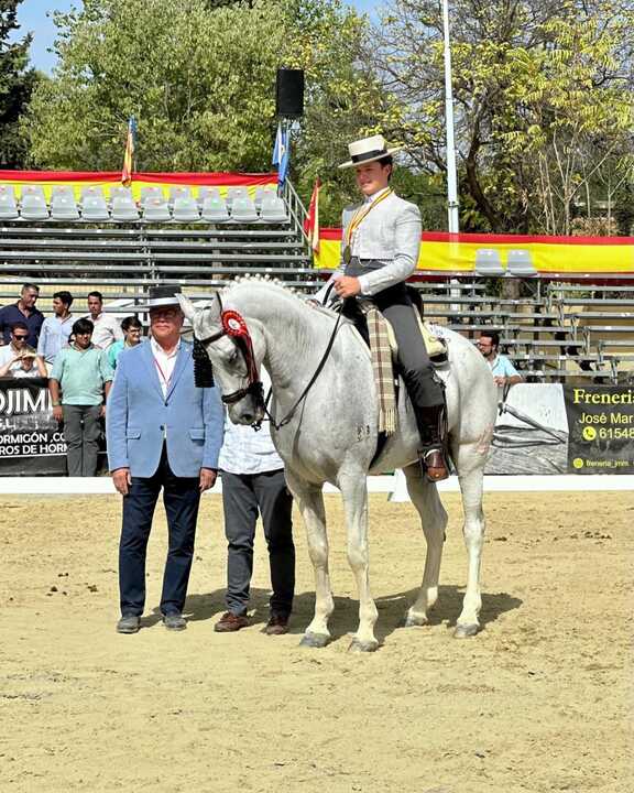 Pablo Ramírez Revuelta, subcampeón de España de Doma Vaquera 2025. Fuente: Ayto. Cartaya