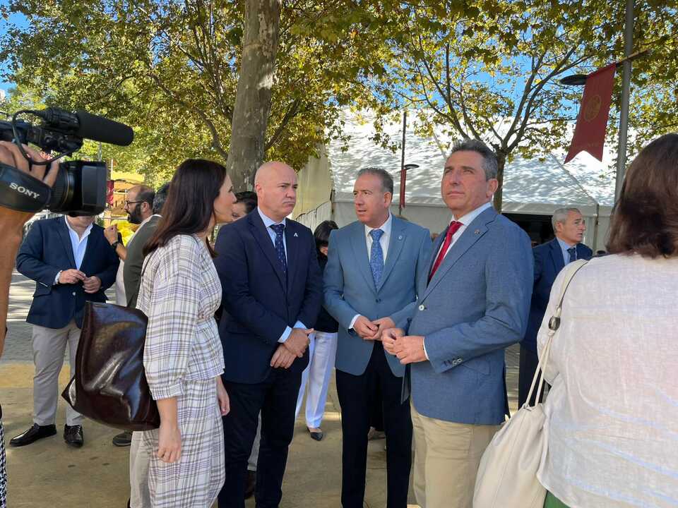 Inauguración de la 28 Feria del Jamón en Aracena
