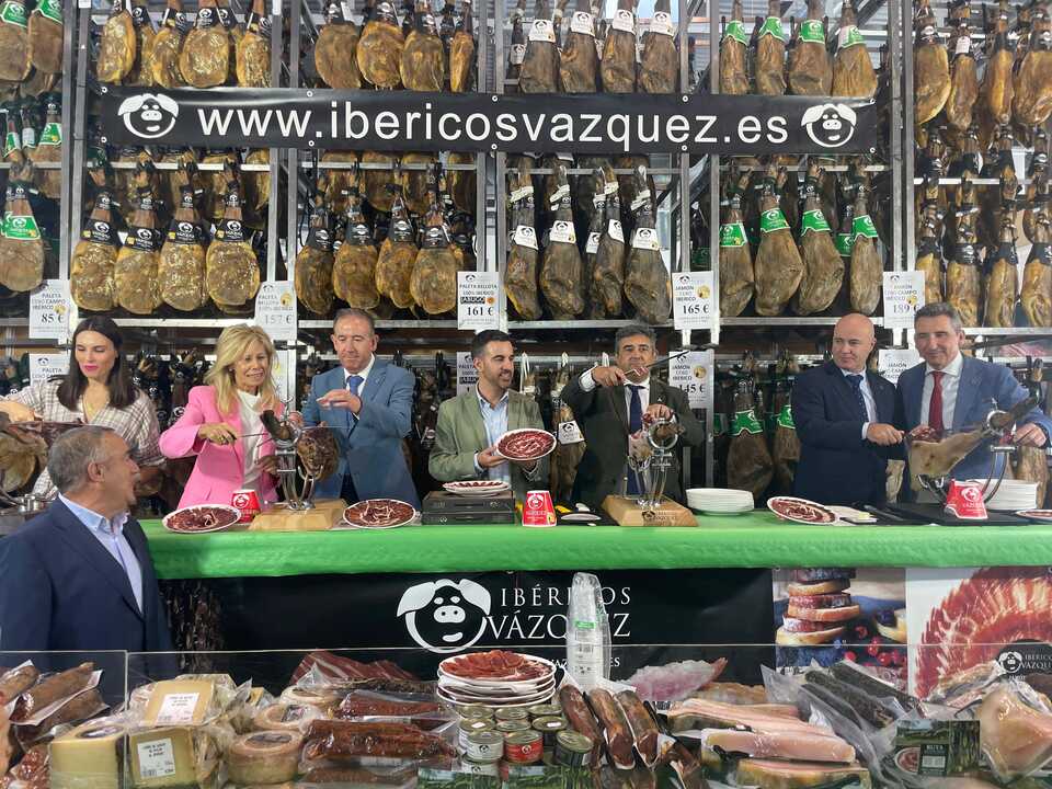Inauguración de la 28 Feria del Jamón en Aracena