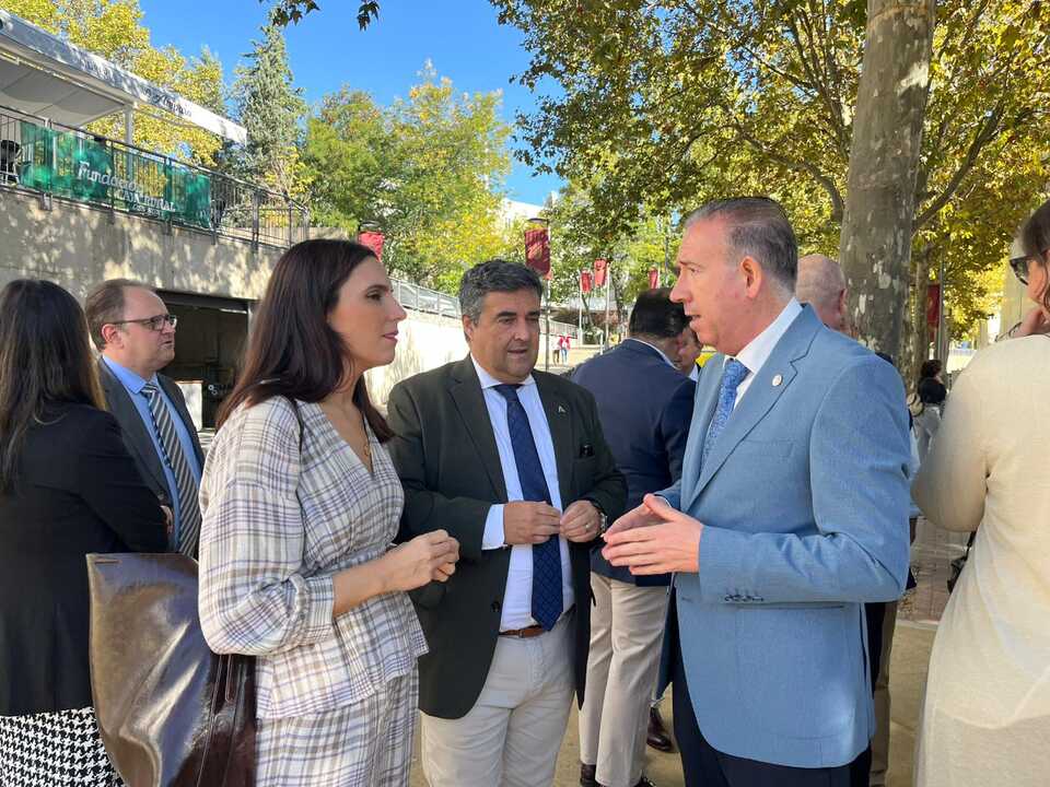 Inauguración de la 28 Feria del Jamón en Aracena