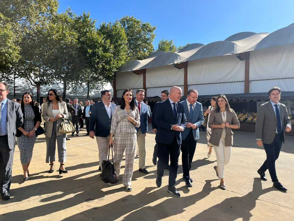Inauguración de la 28 Feria del Jamón en Aracena
