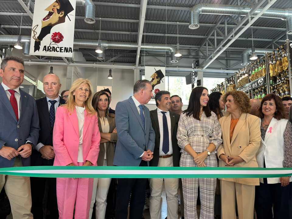 Inauguración de la 28 Feria del Jamón en Aracena