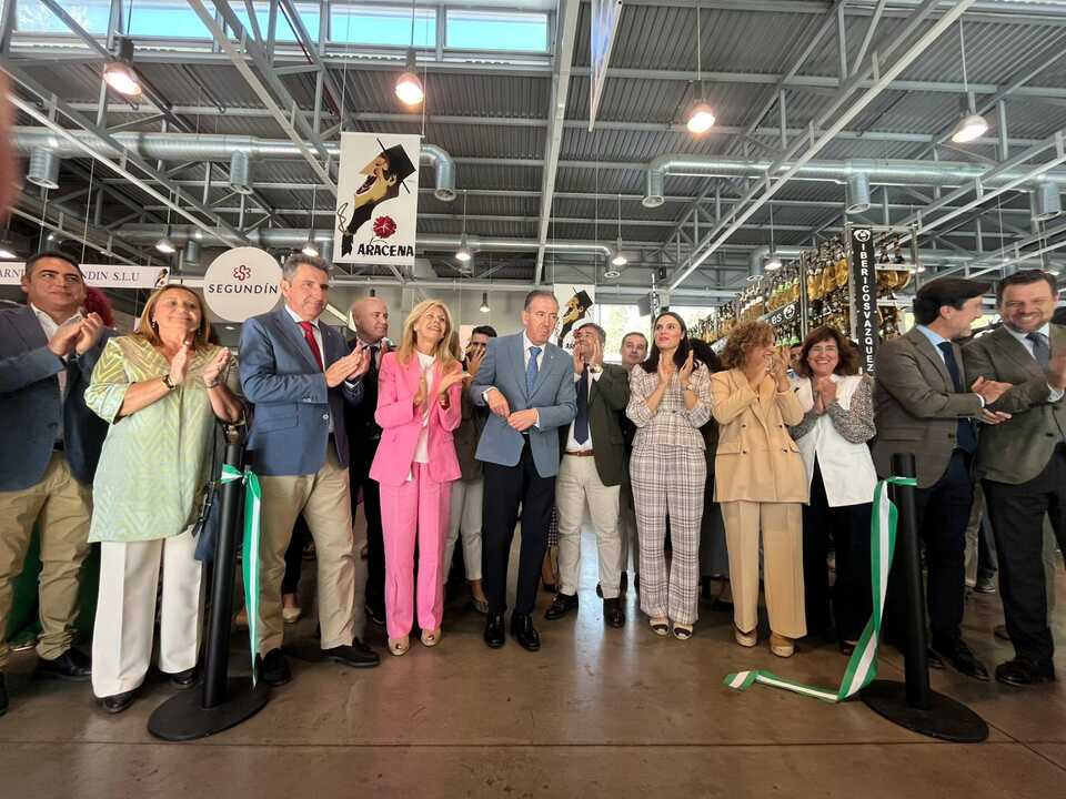 Inauguración de la 28 Feria del Jamón en Aracena