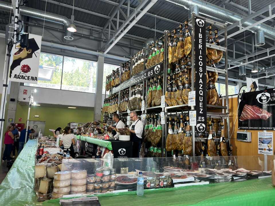 Inauguración de la 28 Feria del Jamón en Aracena