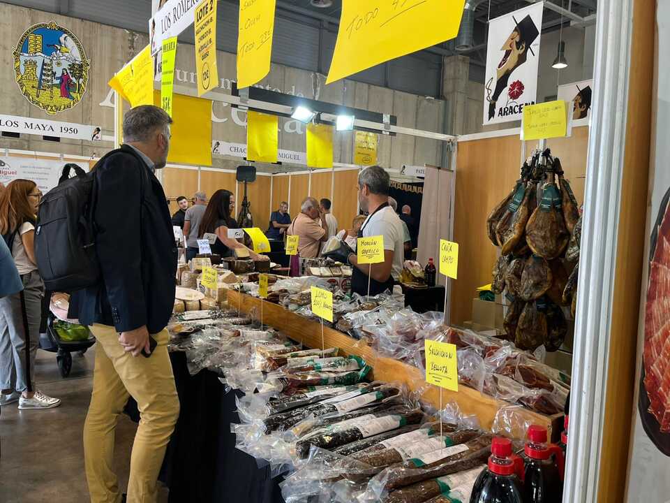 Inauguración de la 28 Feria del Jamón en Aracena