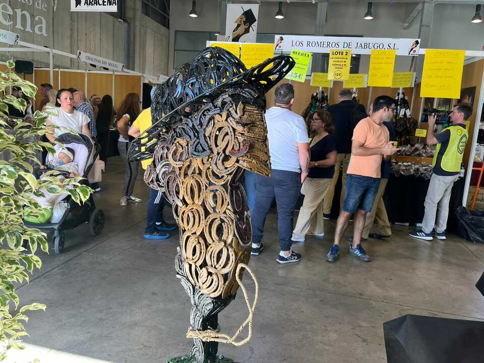 Inauguración de la 28 Feria del Jamón en Aracena