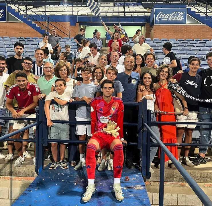 Fuente: Redes sociales de David Gil / Recreativo de Huelva.