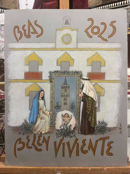 Cartel Belen Viviente 2025