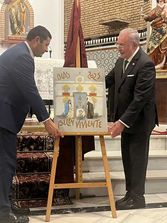 Presentación cartel del Belén Viviente de Beas