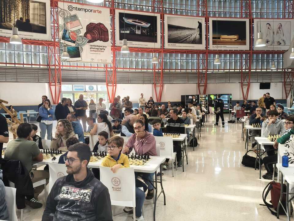 Torneo Abierto de Ajedrez de la Universida de Huelva. Fuente: Diputación de Huelva