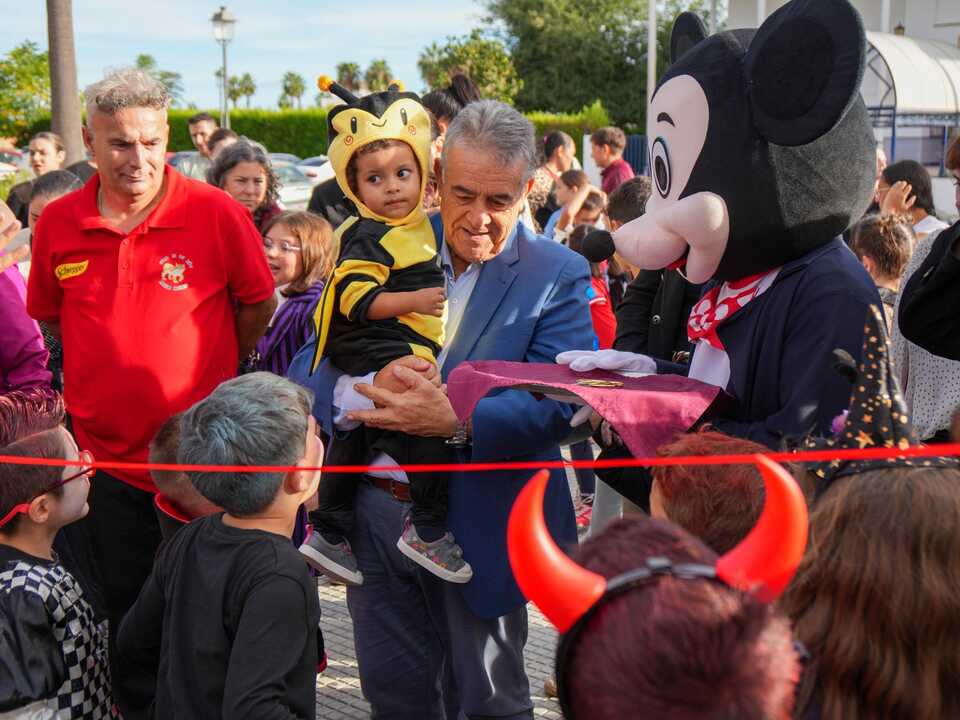 Reapertura del Parque Alcalde Mojarrro en Almonte. Fuente: Facebook Ayto. Almonte