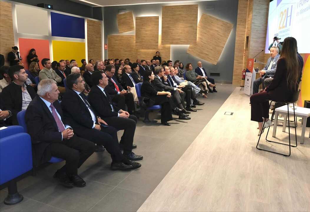 Foro Nacional sobre el futuro de los minerales críticos. Fuente: Diputación de Huelva