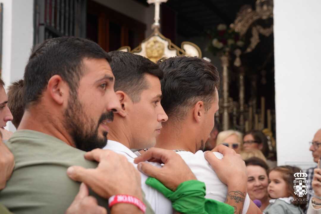 La Virgen de Montemayor vuelve a su ermita. Fuente: Ayto. Moguer