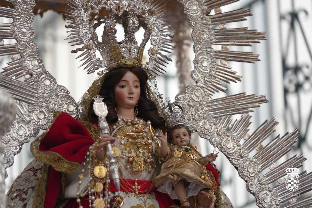 La Virgen de Montemayor vuelve a su ermita. Fuente: Ayto. Moguer