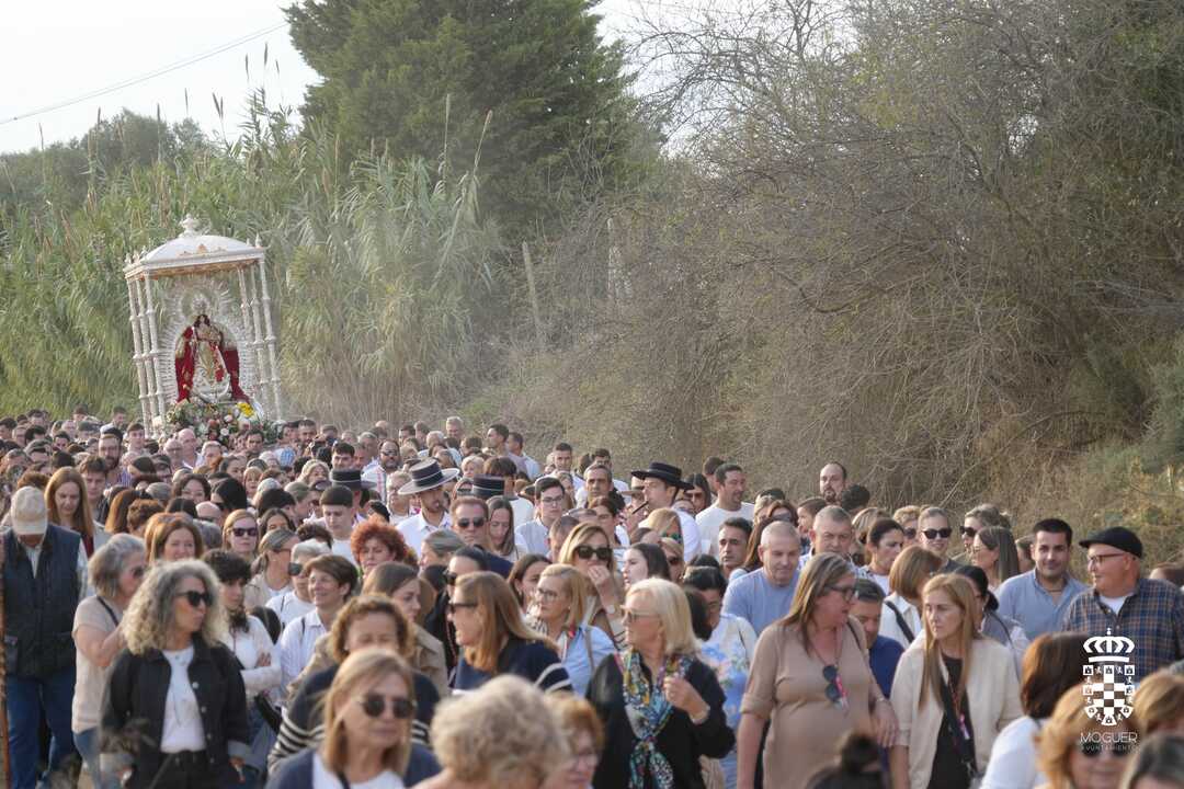 La Virgen de Montemayor vuelve a su ermita. Fuente: Ayto. Moguer
