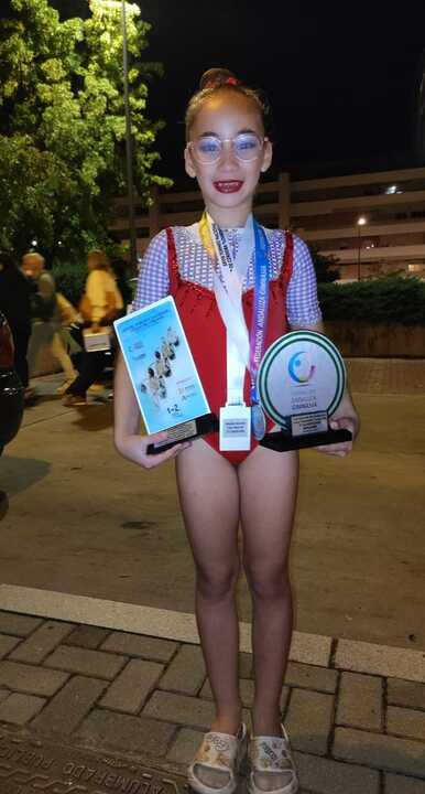 Almonte brilla en el Campeonato de Andalucía de Gimnasia Rítmica. Fuente: Ayto. Almonte