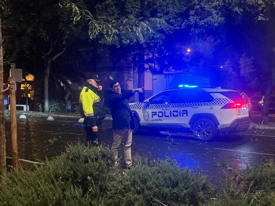 Así trabaja Ayamonte tras los numerosos desperfectos de la borrasca Claudia. Fuente: Ayto. Ayamonte