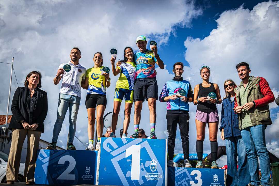 Podium carrera corta