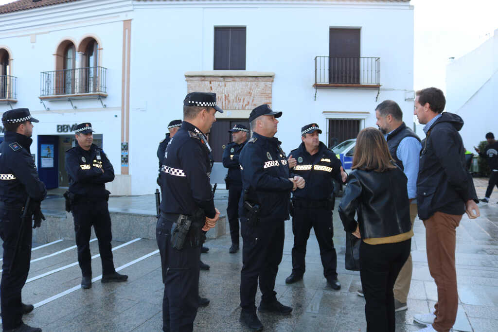 Cinco nuevos agentes se suman a la Policía Local de Cartaya. Fuente: Ayto. Cartaya