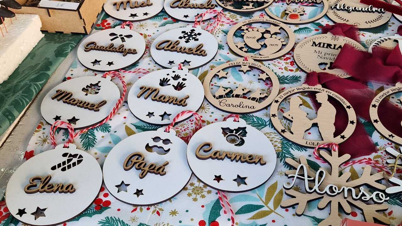Mercado navideño en La Palma del Condado. Fuente: Facebook Ayto. La Palma