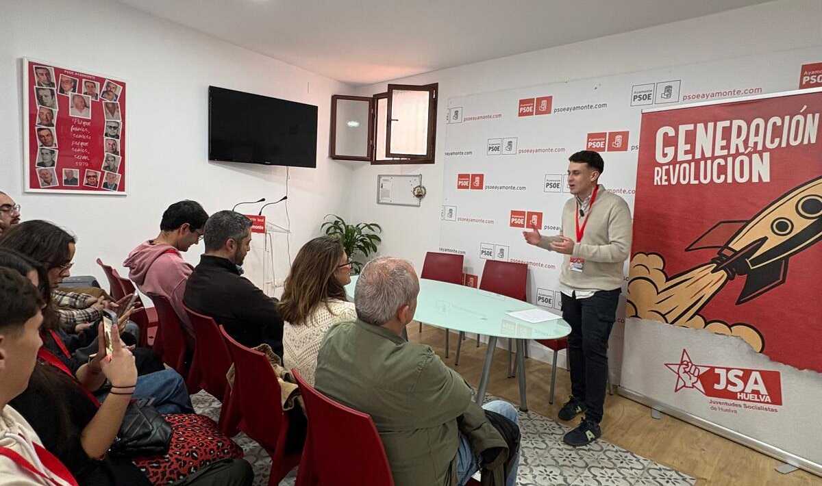 Un momento del encuentro de JJSS en Huelva