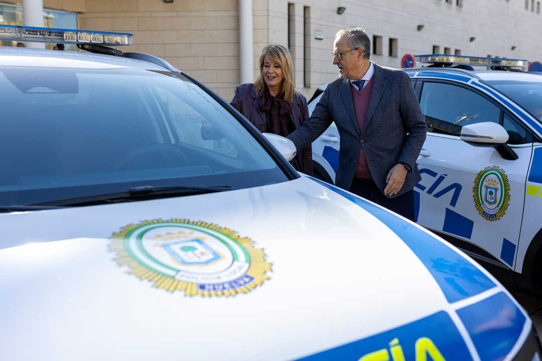 Nuevos coches de la Policía Local. Fuente: Ayuntamiento de Huelva