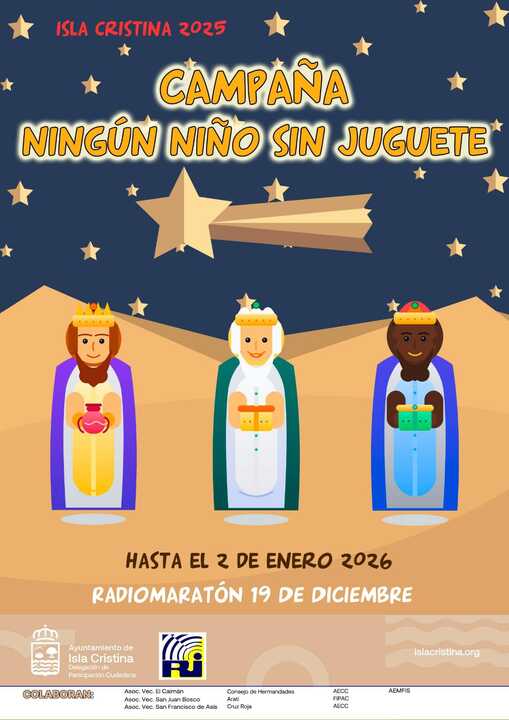 Cartel. Fuente: Ayto. Isla Cristina