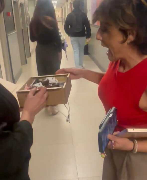 Sonsoles se sorprende tras ver la galleta